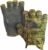 Fish Monkey FM18- Stubby Glove for Fishing M Green Water Camo