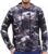 Kalkal Long Sleeve Fishing Shirts for Men Sun Hoodie UPF 50+ UV Protection Shirts with Mask Hooded Rash Guards Quick Dry