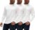 DEVOPS 3 Pack Men’s Dry-Fit UV Moisture Wicking UPF 50+ SPF Sun Protective Fishing Hiking Swim Long Sleeve Shirt