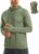 Pudolla Men’s Sun Protection Hoodie UPF 50+ Fishing Hiking Shirt UV Shirts with Mask for Men Long Sleeve Lightweight