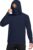 Finelylove UPF 50+ Fishing Shirts For Men Long Sleeve UV Sun Protection Rash Guard Lightweight Sun Hoodie with Face Mask
