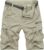Jessie Kidden Mens Outdoor Casual Expandable Waist Lightweight Water Resistant Quick Dry Fishing Hiking Shorts