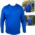 UPF50+ Long Sleeve Fishing Shirts for Men – Vented Sides, Light Weight, Wicking