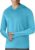 Mens UPF 50+ Sun Protection Hoodie Shirt Long Sleeve Rash Guard Fishing Outdoor Running Sun UV Shirts Lightweight Quick Dry