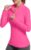 Golf Shirts for Woman UPF 50+ Sun Protection Quick Dry Lightweight Long Sleeve Polo Shirts for Woman Rash Guard