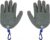 TOPIND Anti-Cut Fishing Glove Catch Fish Gloves Hunting Gloves Anti-Slip and Waterproof PE Wire Woven Latex Fishing Hunting Gloves with Magnet Release Fishing Tools