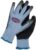 Berkley Coated Fishing Gloves, Blue/Grey