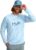 HUK Men’s Standard Pursuit Pattern Crew Sleeve, Performance Shirt, Mossy Oak-Calmwater Arctic