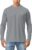 isnowood UPF 50+ Men’s Fishing Shirt – Long Sleeve Sun Protection Rash Guard Shirt for Outdoor Hiking Swimming Running