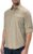 Alimens & Gentle Mens Long Sleeve Hiking Shirts Quick Dry UPF 50+ UV Sun Protection Fishing Shirt Cooling Button Down Shirt