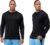 DEVOPS 2 Pack Men’s Sun Protection Shirts UV SPF UPF 50+ Long Sleeve Rash Guard Fishing Running Quick Dry Lightweight