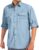 linlon Mens Safari Shirts Long Sleeve UV Protection Hiking Fishing UPF 50+ Quick Dry Cooling Camping Travel Shirts