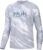 HUK Men’s Standard Pursuit Pattern Crew Sleeve, Performance Shirt, Mossy Oak-Stormwater Bonefish
