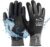 OriStout Waterproof Winter Work Gloves for Men and Women, Touchscreen, Freezer Gloves for Working in Freezer, Thermal Insulated Fishing Gloves, Super Grip, Grey, Medium