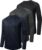 3 Pack Long Sleeve Shirts for Men – Dry Fit Moisture Wicking UV Sun Protection T-Shirts for Fishing Workout Athletic