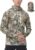 FISHEAL Men’s Hunting Shirts with Mask – UPF 50+ Camo Long Sleeve Fishing Hoodie Shirt with Adjustable Drawstring