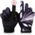 Accmor Touch Screen Cycling Gloves, Large Size Kids Sport Gloves, Men Women Teens Fishing Gloves, Breathable Non-Slip Children Bike Riding Gloves for Fishing Cycling Hunting Climbing Outdoor Sports