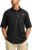 Men’s Fishing Shirts with Zipper Pockets UPF 50+ Lightweight Cool Short Sleeve Button Down Shirts for Men Casual Hiking