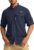 Men’s Sun Protection Fishing Shirts Long Sleeve Travel Work Shirts for Men UPF50+ Button Down Shirts with Zipper Pockets